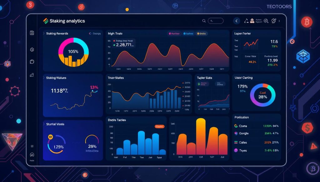 Staking analytics dashboard