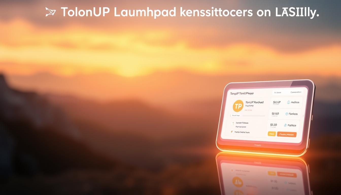 TonUP tokens launchpad UP token how to buy on TON